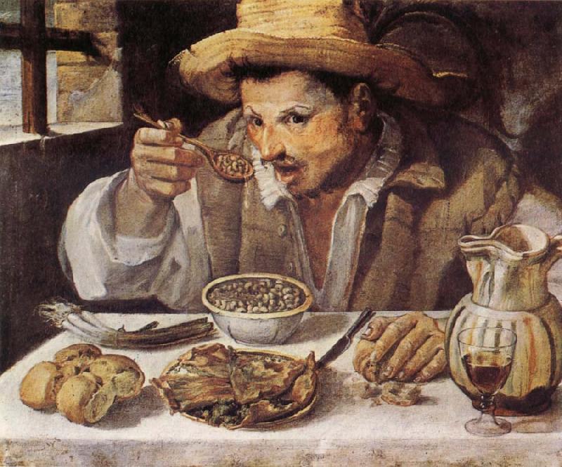 Annibale Carracci The Beaneater oil painting picture